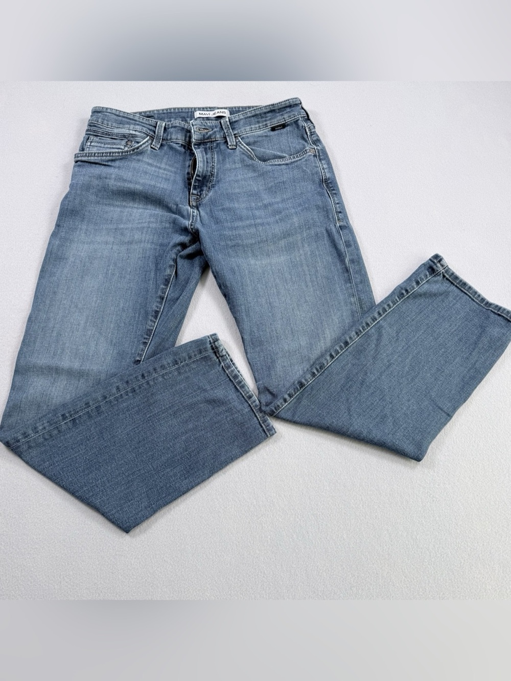 Mavi Zach Straight Leg Straight Leg Jeans Blue Waist 31/30